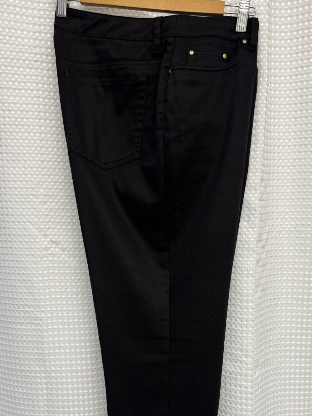 JONES NEW YORK Black Cotton Pants with pockets Size 12